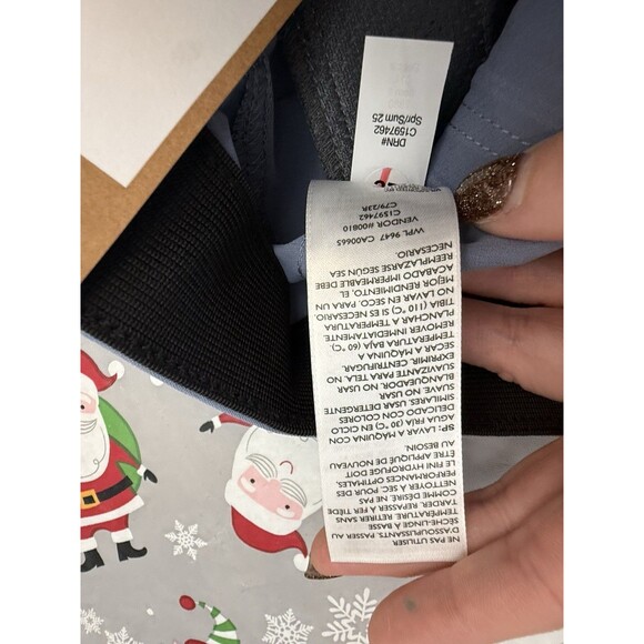 NWT Eddie Bauer Women's Horizon Straight Anke Pants Blue Size 6 - Picture 6 of 6